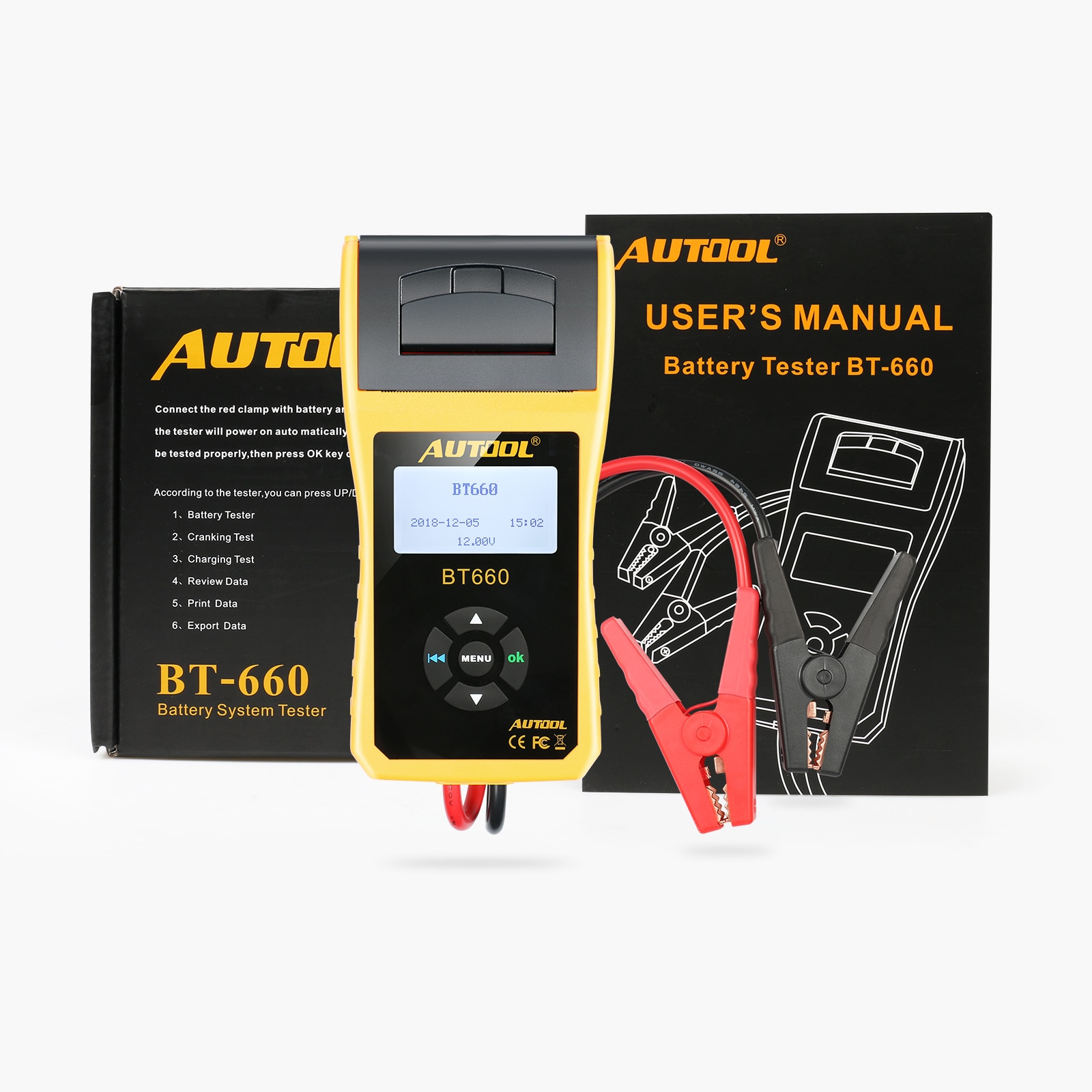 Arrival AUTOOL BT660 Battery Analyzer 