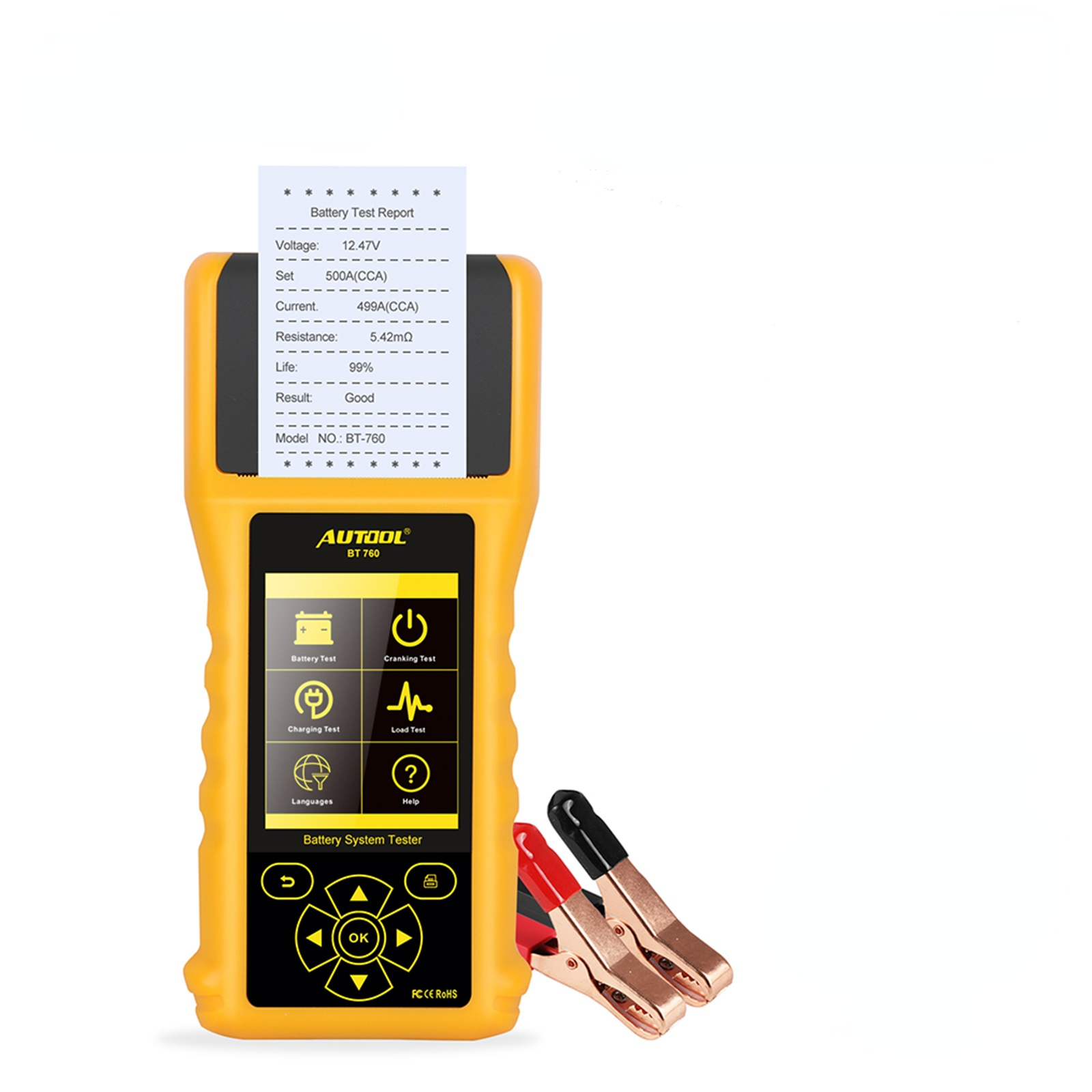 AUTOOL BT760 Car Battery Tester