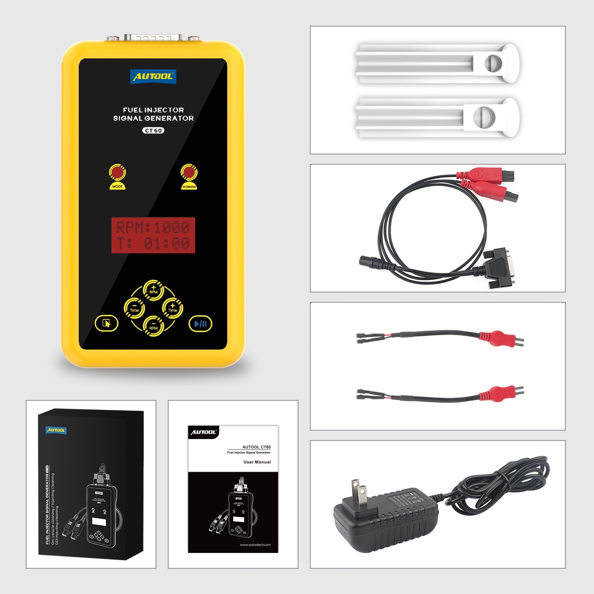 AUTOOL CT60 Auto Fuel Injector Tester
