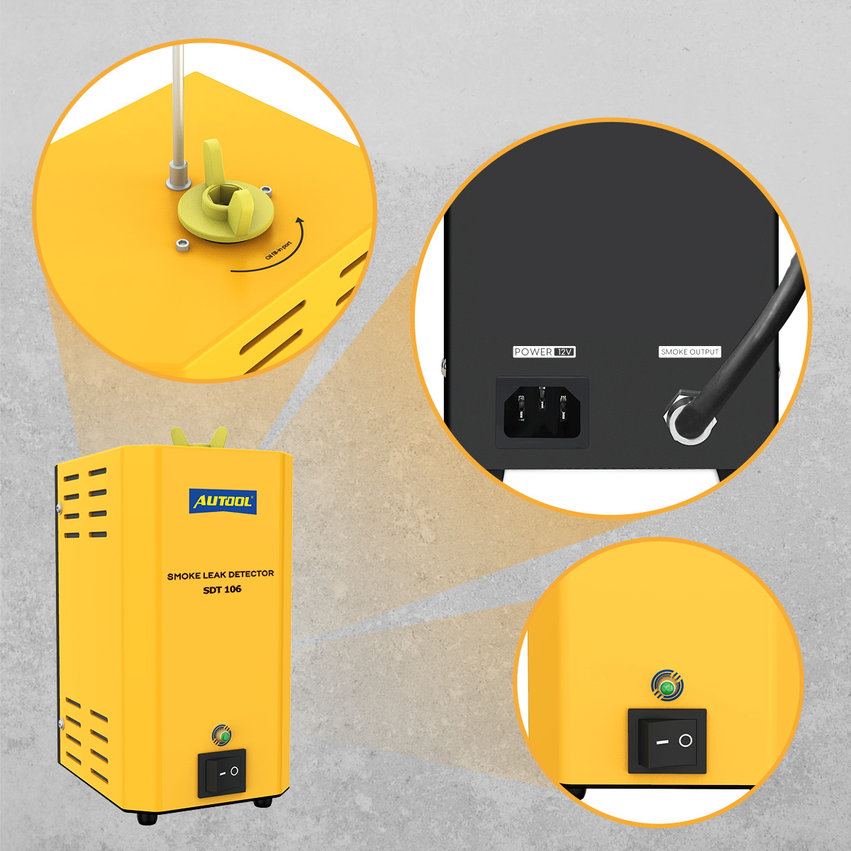 AUTOOL SDT106 Smoke Machine
