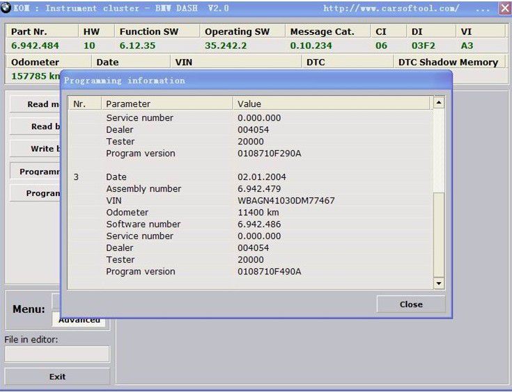bmw dash scanner 3 in 1 bmw diagnostic tool