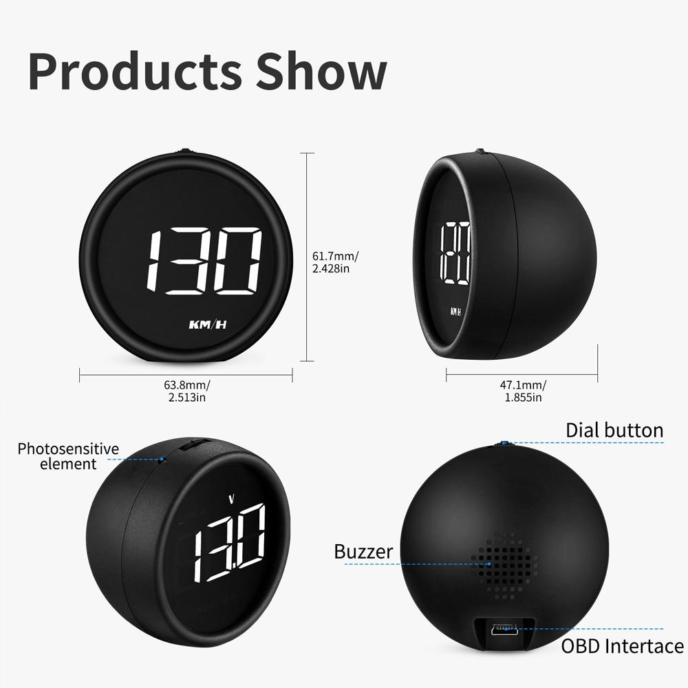 B1 OBD2 Hud Car Head Up Display