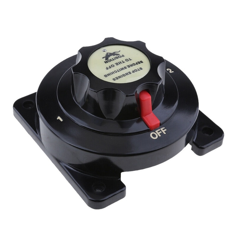 Heavy Duty Marine Dual Battery Switch Isolator 