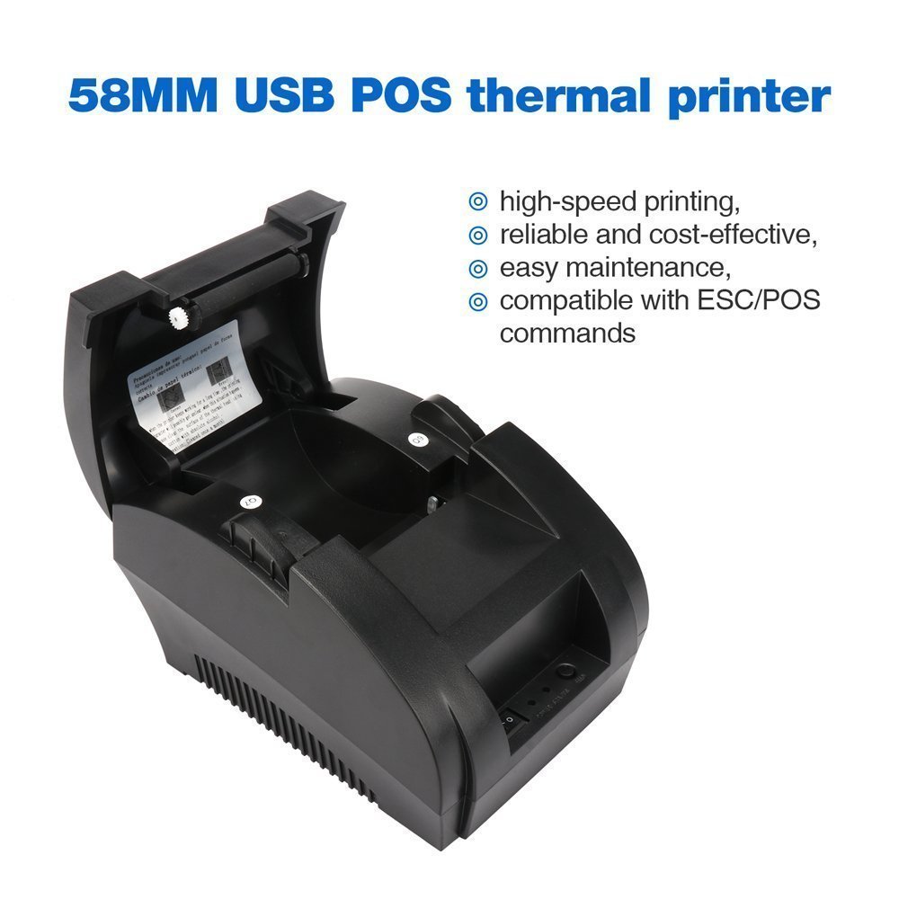 NT-1809DD 58mm Bluetooth Thermal Receipt Printer 