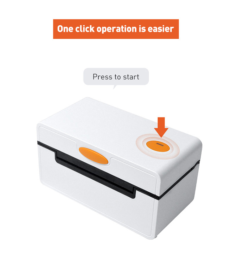 4 inch Blutooth Thermal Label Printer