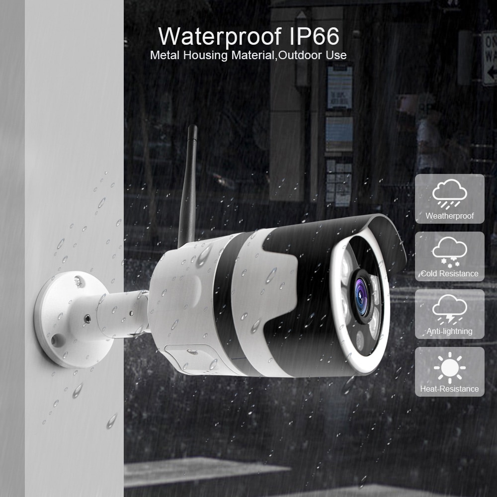 HD 1080P 5MP Bullet WiFi IP Camera