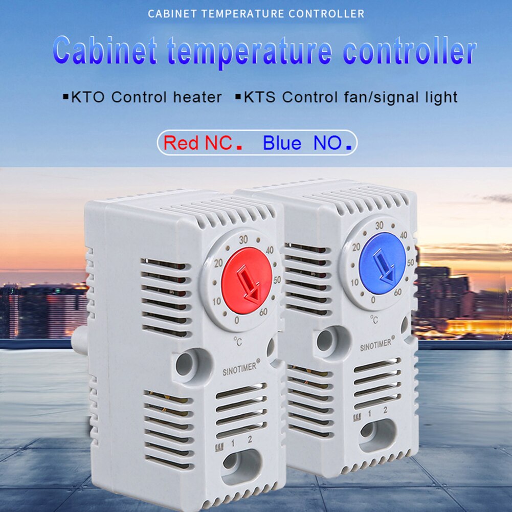 0-60°C Cabinet Mechanical Temperature Controller 