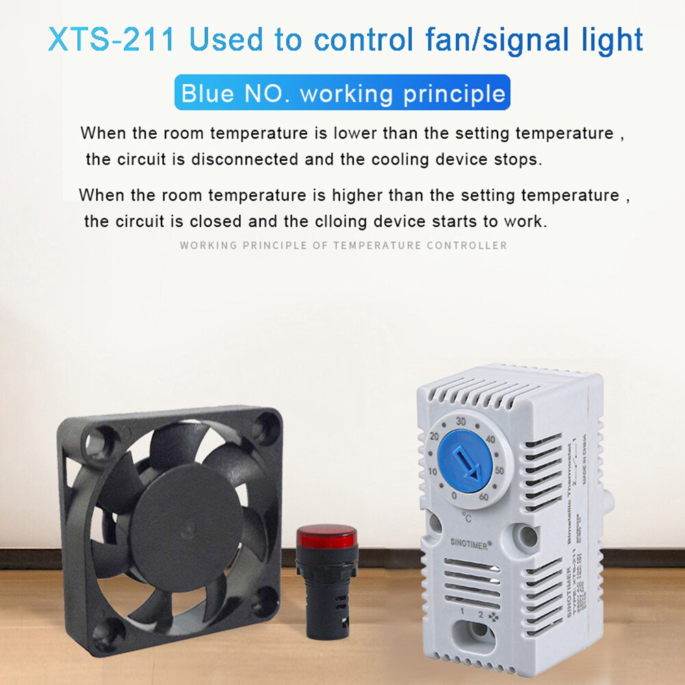 0-60°C Cabinet Mechanical Temperature Controller