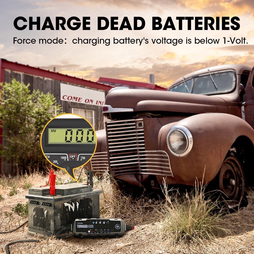 Topdon T4000 Car Battery Charger