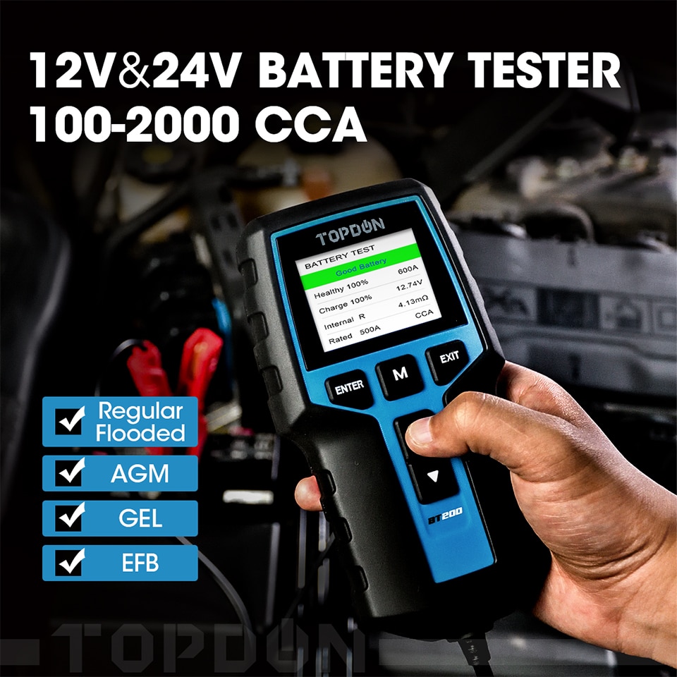 Topdon Car Battery Tester