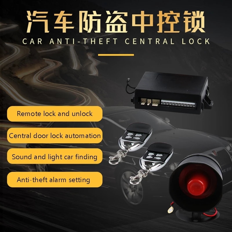 Central Locking Automation Car Alarm Remote Control Unit