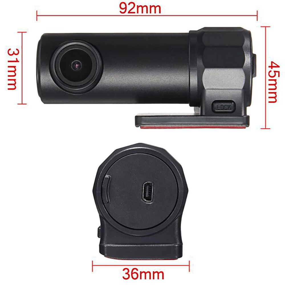 Mini Car DVR Wi-Fi 1080P Full HD Dash Cam Video Recorder