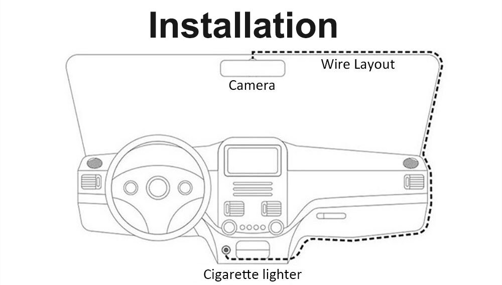 Mini Car DVR Wi-Fi 1080P Full HD Dash Cam Video Recorder