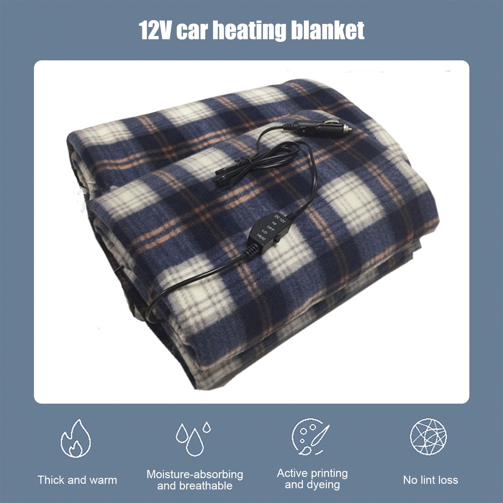 Car Electric Heated Blanket Mat