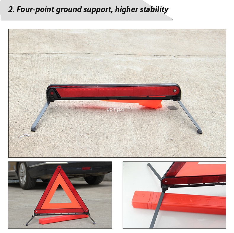 Car Emergency Breakdown Warning Triangle Car Stop Sign T