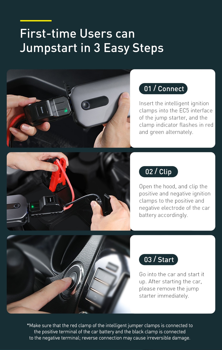 Portable Car Jump Starter
