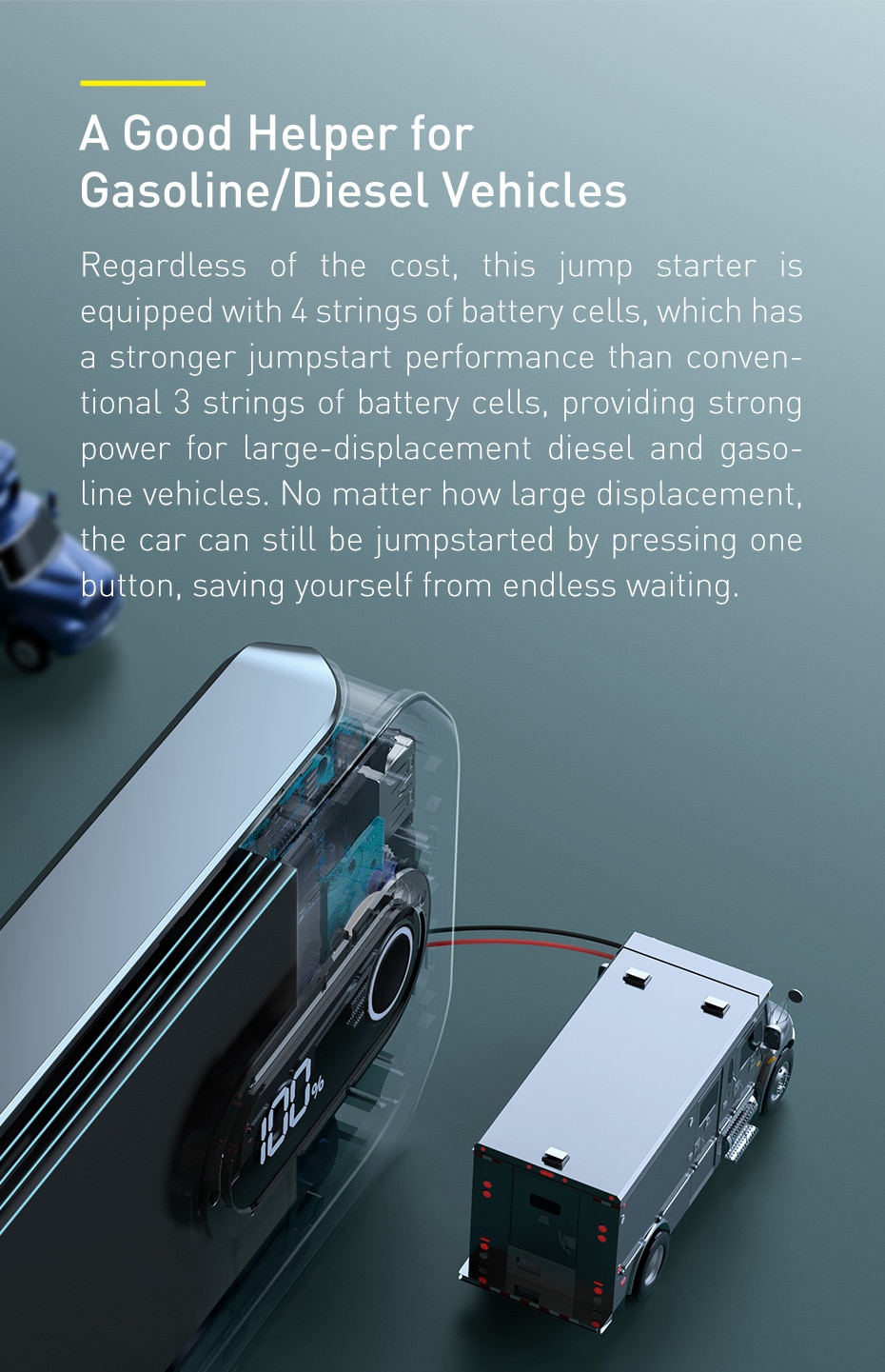 Portable Car Jump Starter