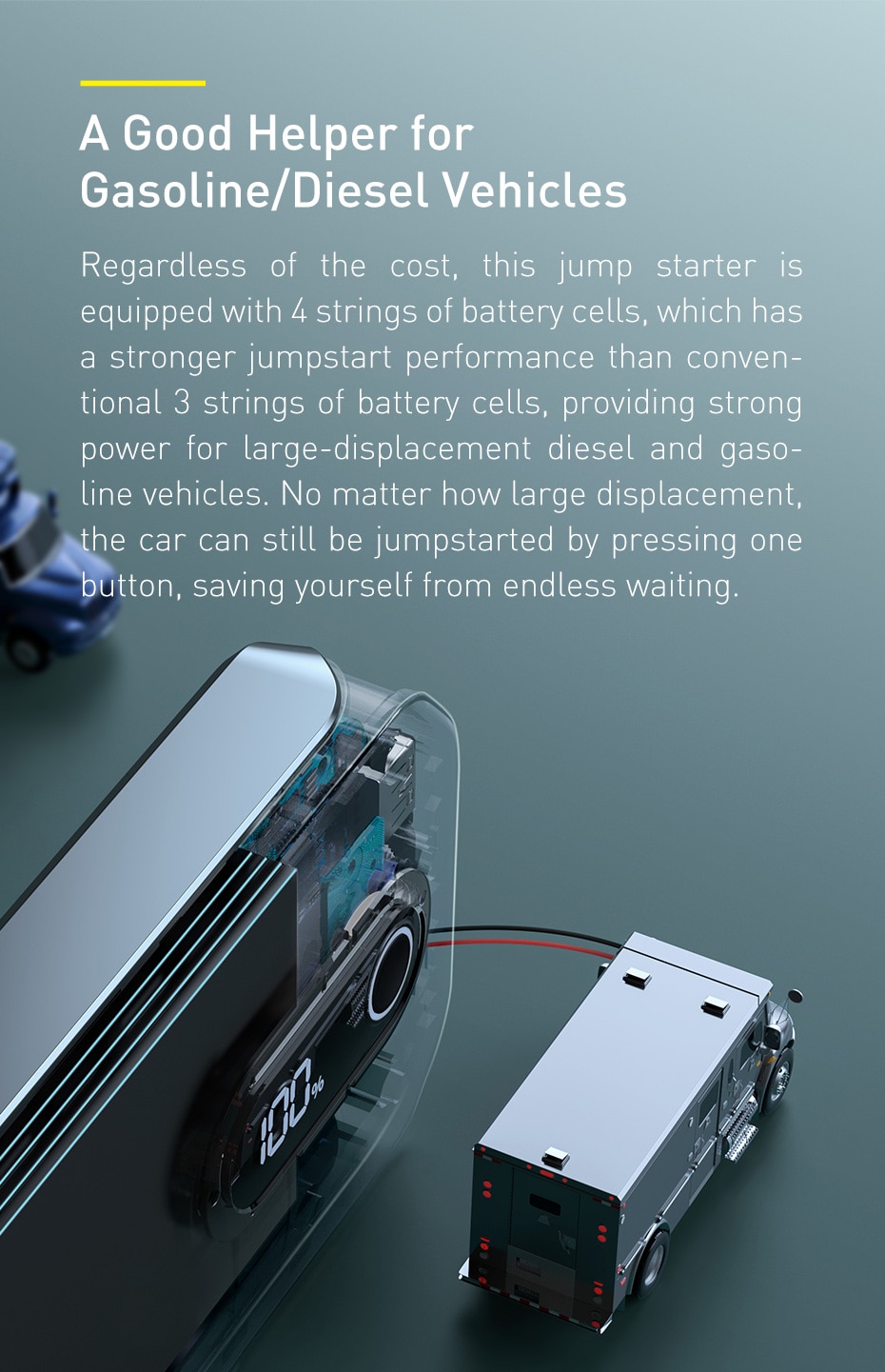 Portable Car Jump Starter 