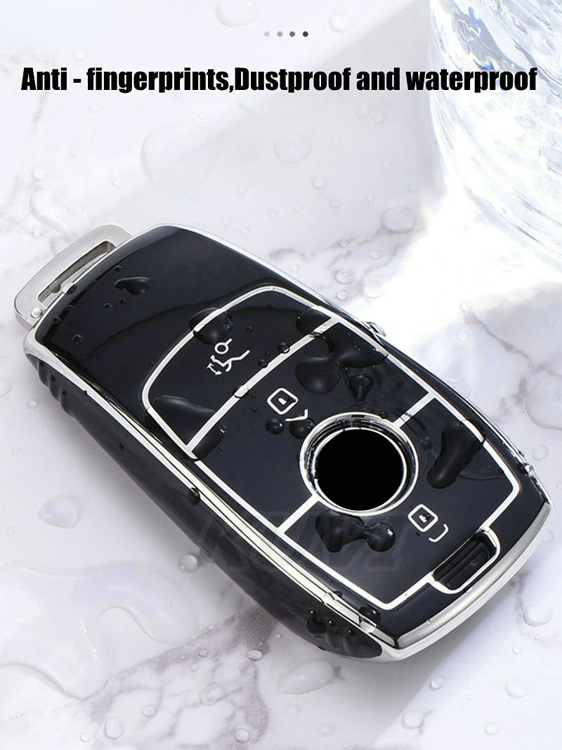 Electroplate TPU Car Key Case Cover 