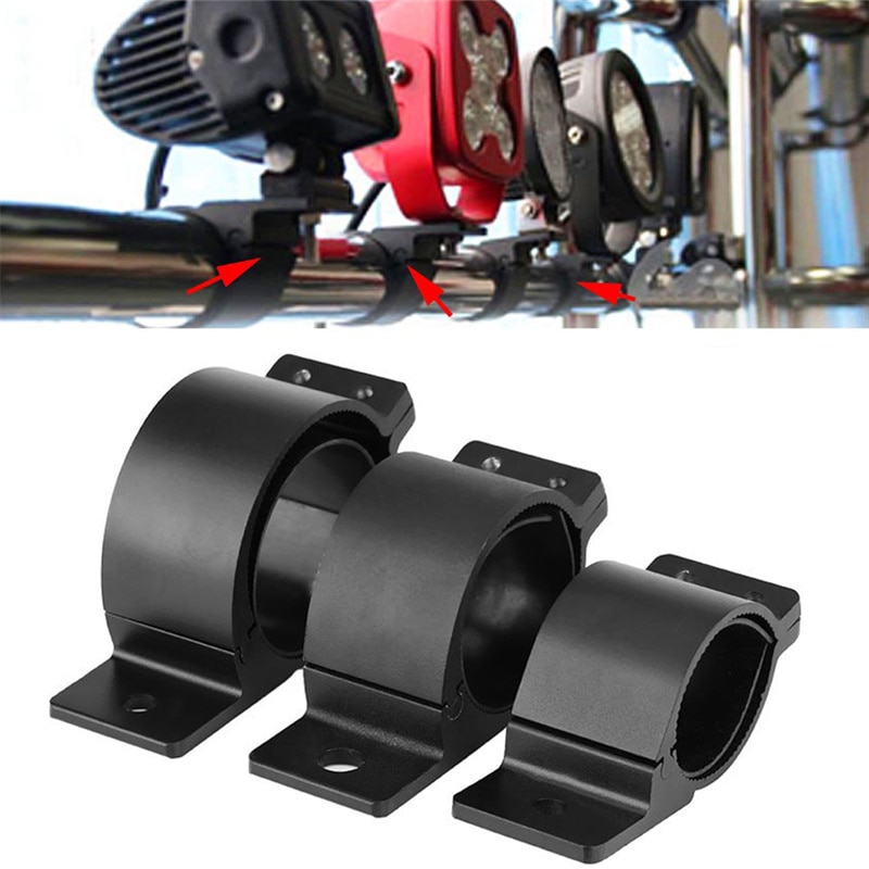 2PCS LED Work Light Bracket Car Offroad SUV Bumper