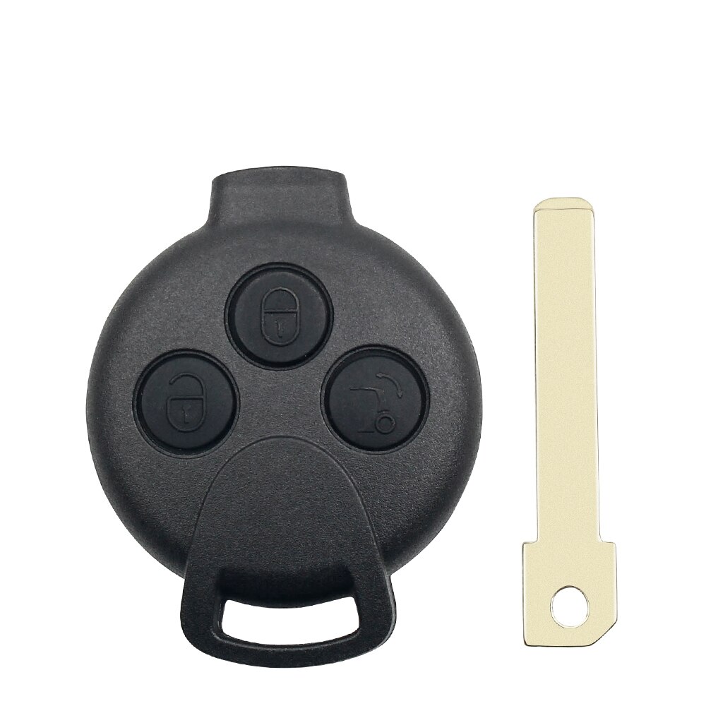 Car Remote Key 433Mhz ID46 Chip Fit 3 Buttons 