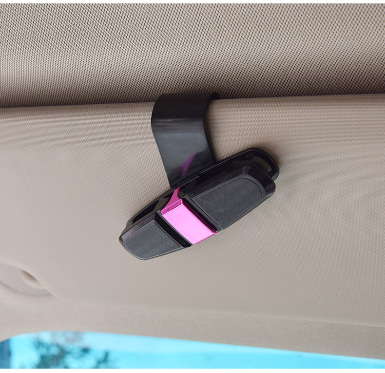 1PCS Glasses clip Car Auto Sun Visor 