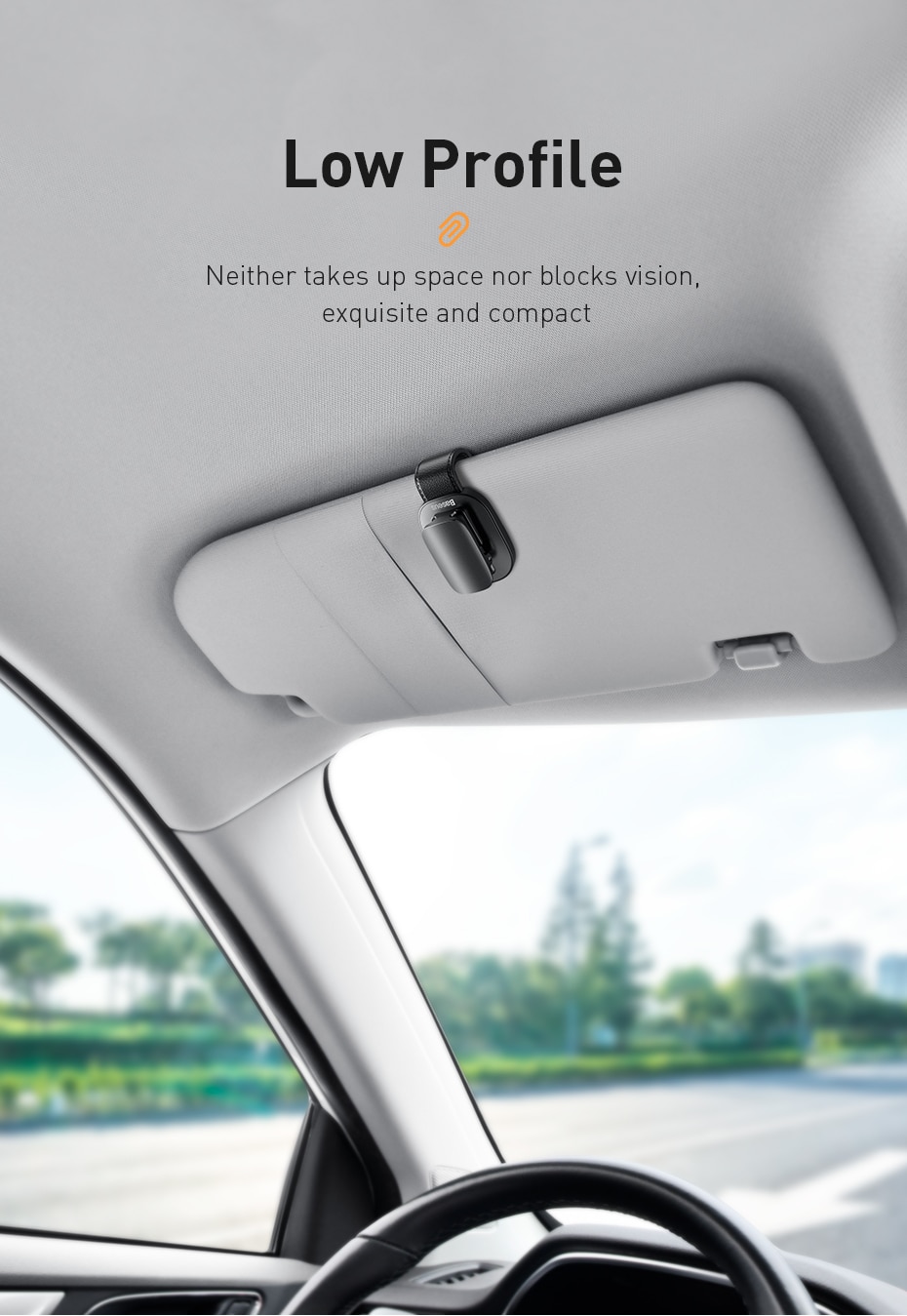 Car Sunglasses Holder Sun Visor