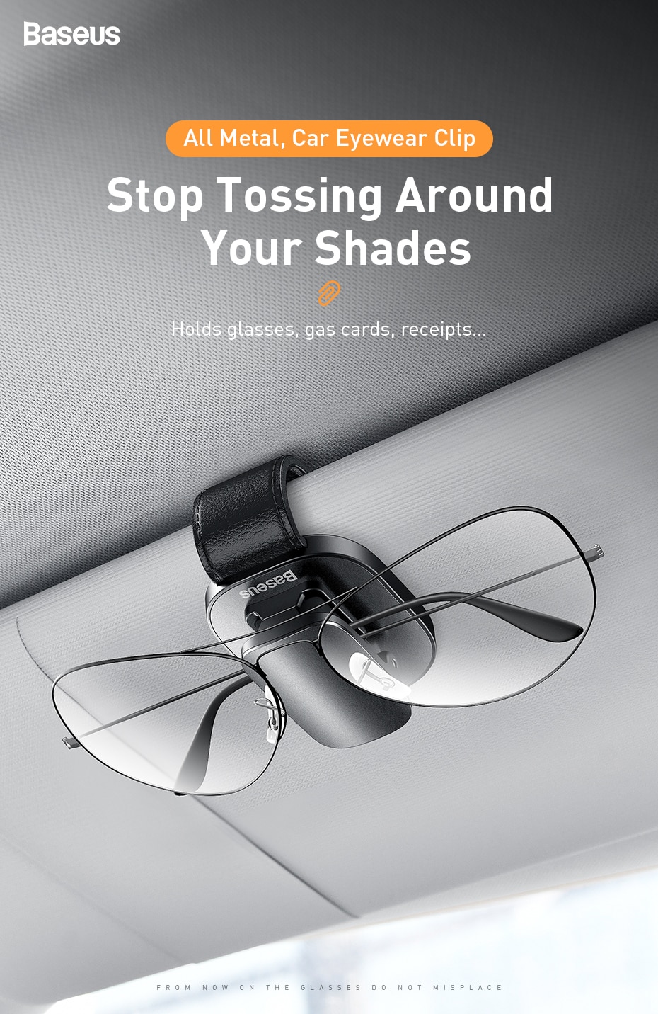 Car Sunglasses Holder Sun Visor