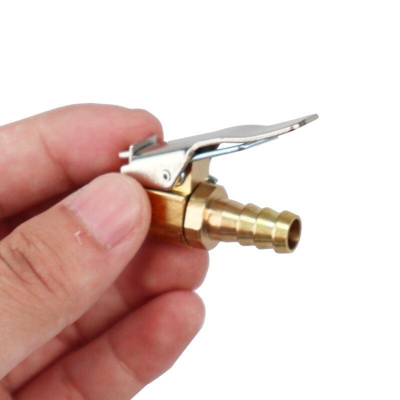 OBD2 Car Auto Brass 8mm Tyre Wheel Tire Air Chuck Inflat