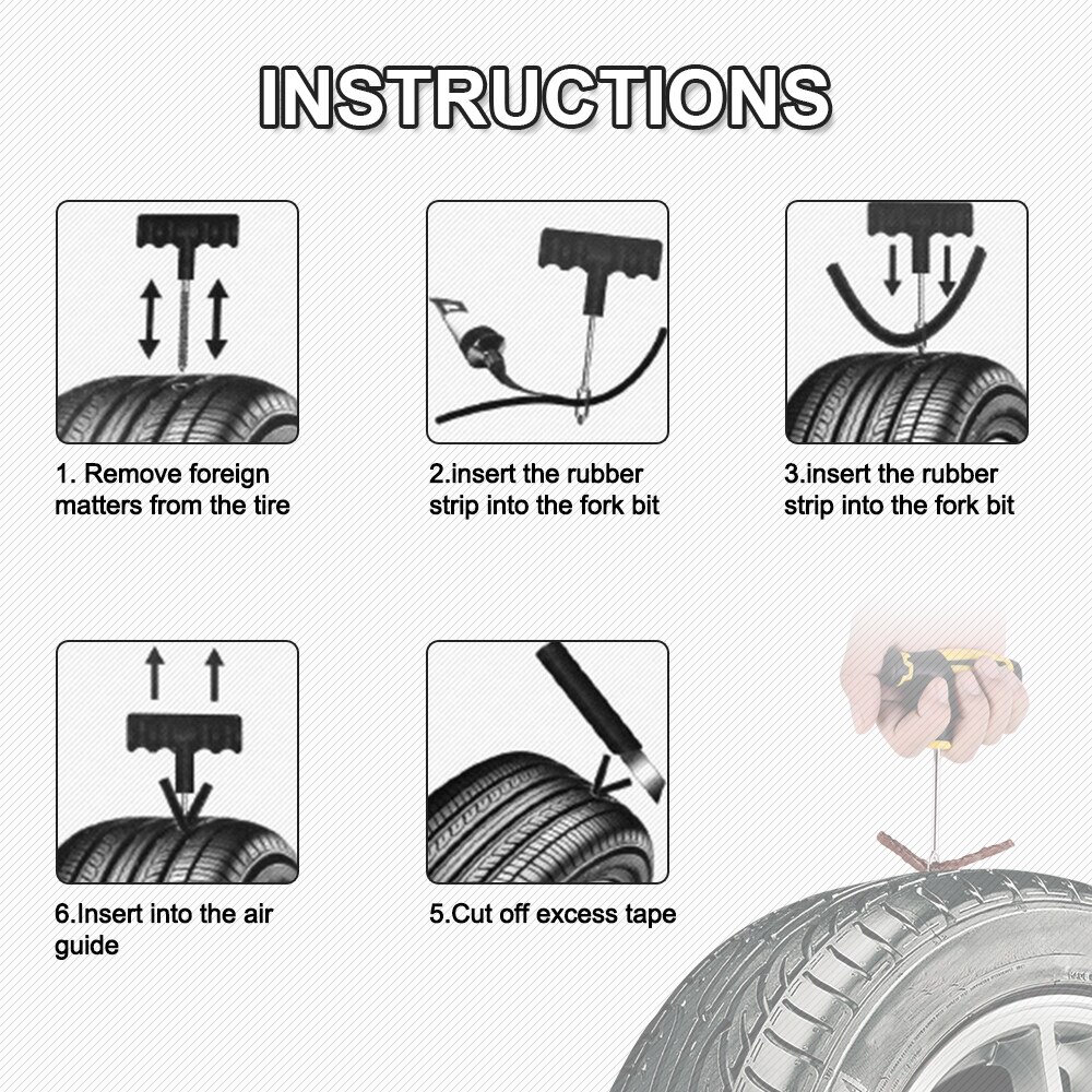 Car Tire Repair Tool