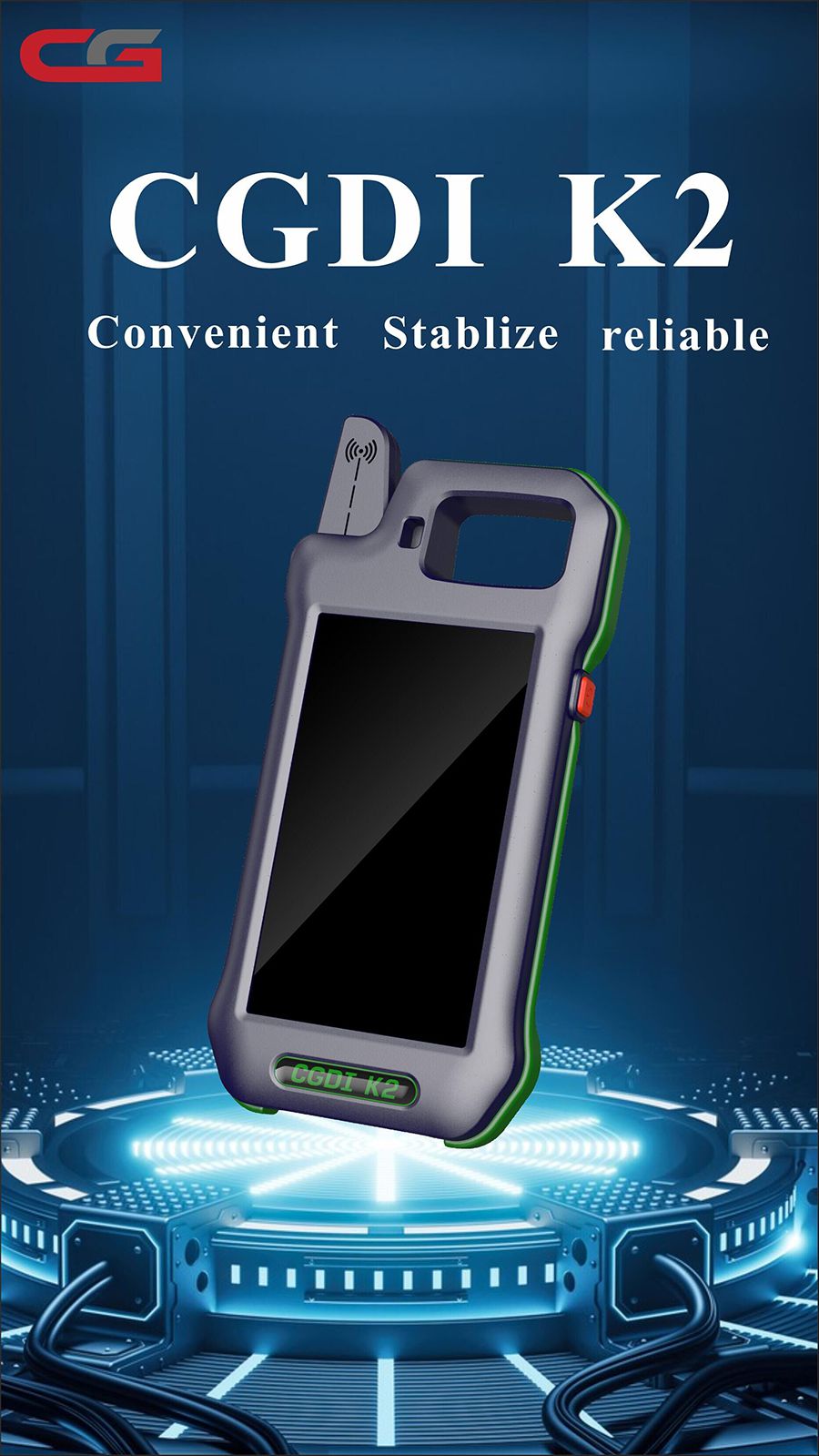 CGDI K2 Remote Key Programmer Remote Generator With 3 pcs CGDI C4648 Super Chips