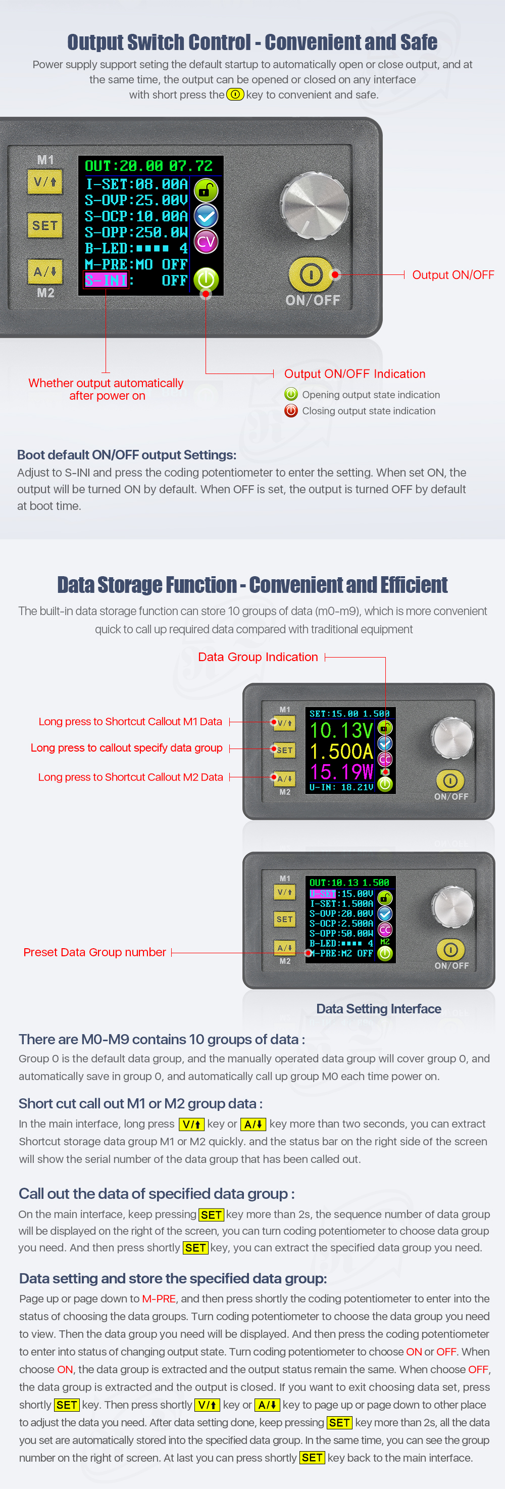 DPS3012 Constant Voltage current Step-down Programmable