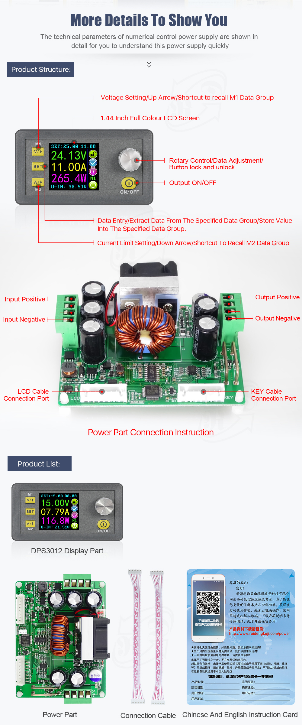 DPS3012 Constant Voltage current Step-down Programmable