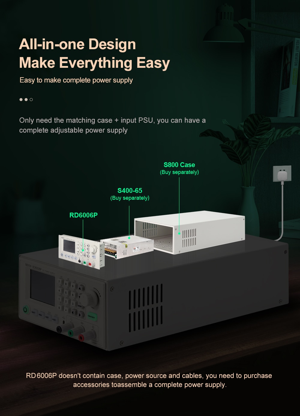 RD RD6006P RD6006PW USB WiFi DC-DC Voltage Step Down Pow