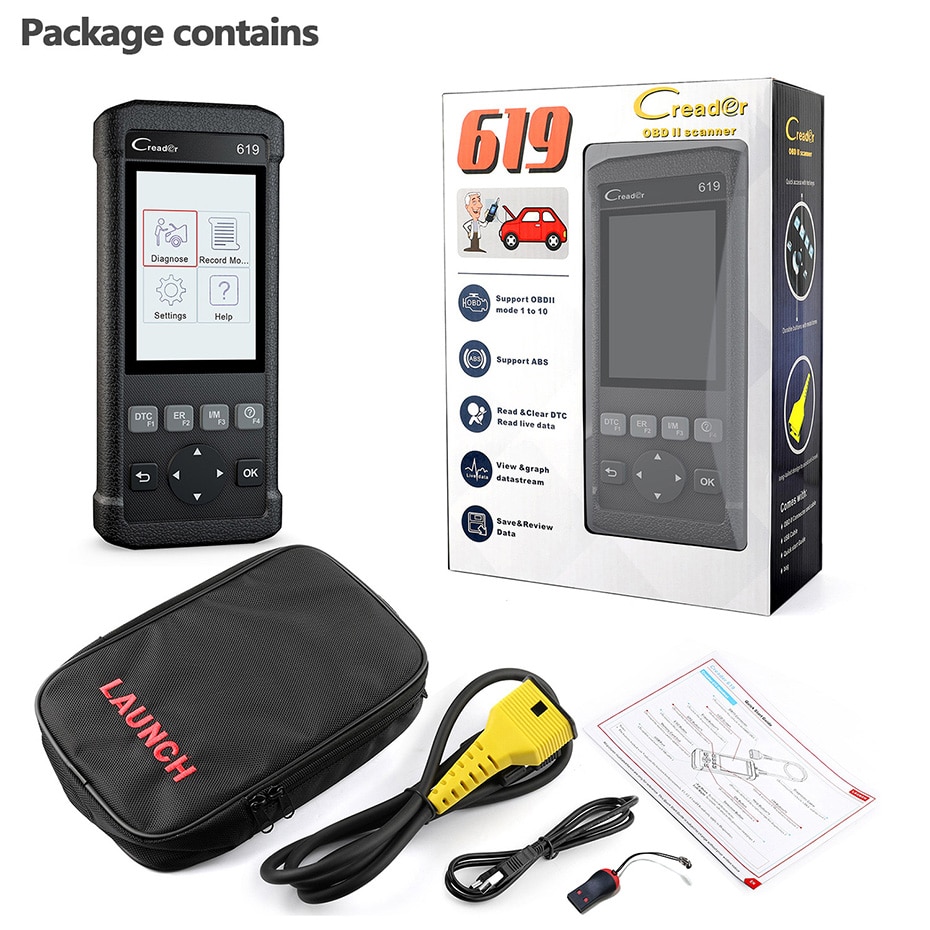 Launch CR619 OBD2 Scanner