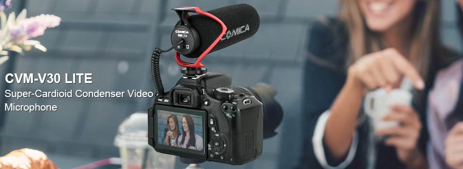 CVM-VM10II Video Recording Mic On Camera