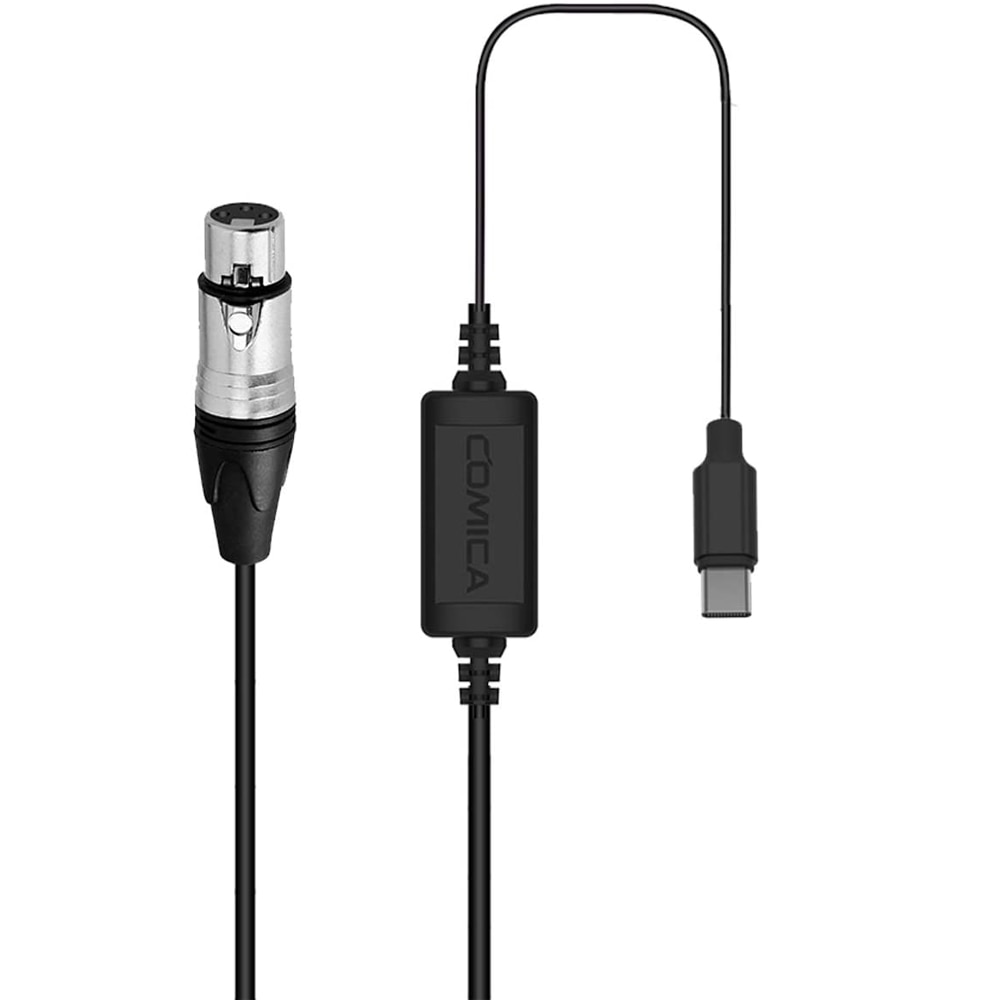 CVM-XLR-UC XLR to USB C Microphone Cable, XLR Female to 