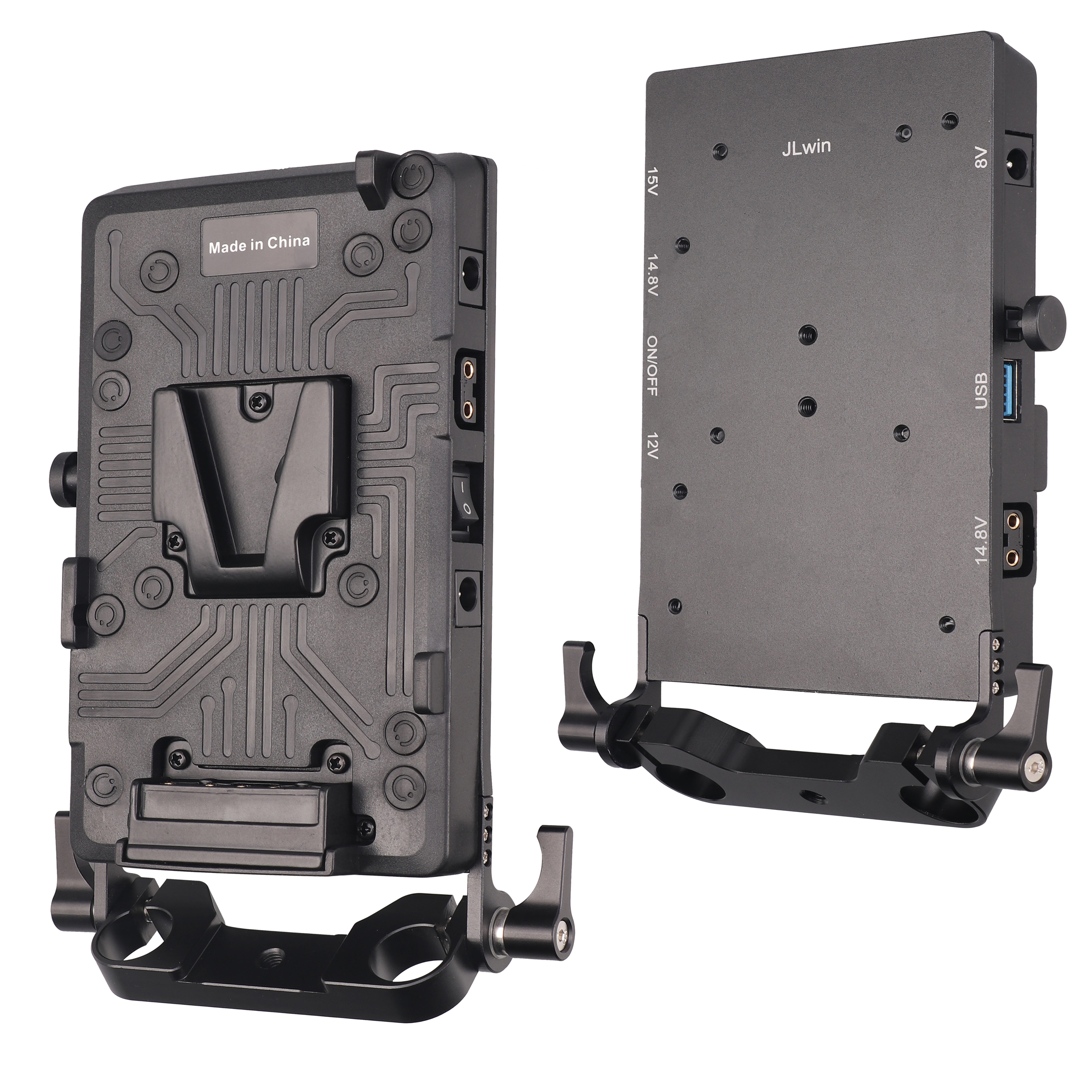 V-Lock D-tap Battery Plate Adapter V Mount Plate for