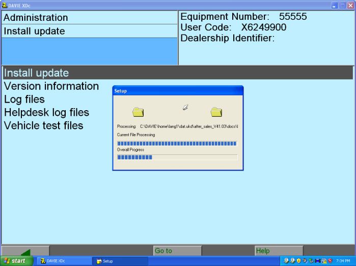 DAF VCI-560 KIT DAF Truck software