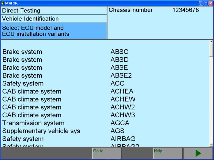 DAF VCI-560 KIT DAF Truck ecu testing