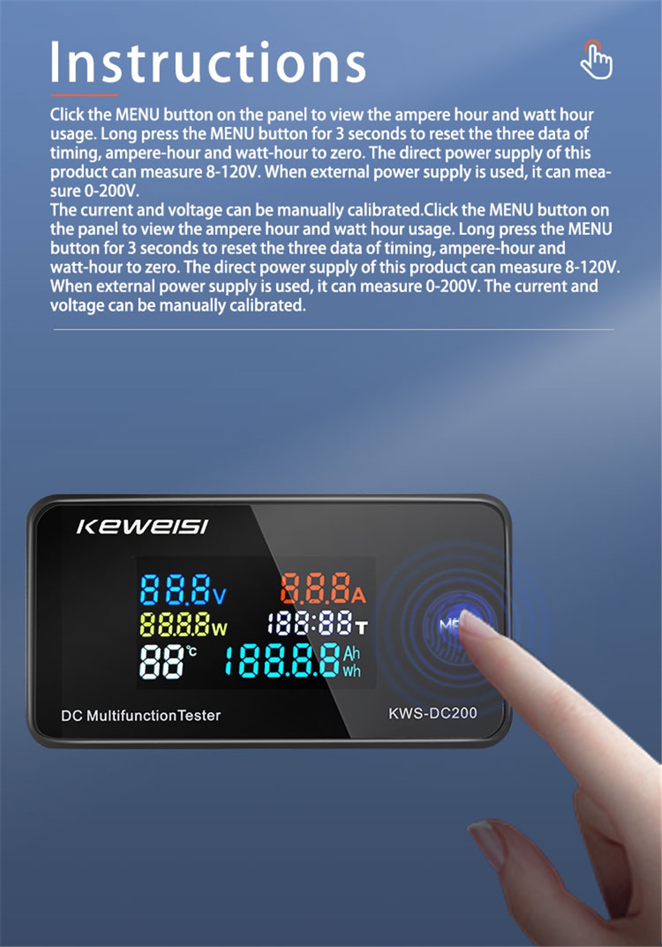 KWS DC200 Voltmeter