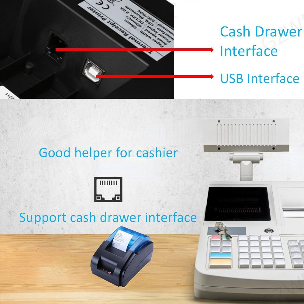 58MM Desktop POS Printer 