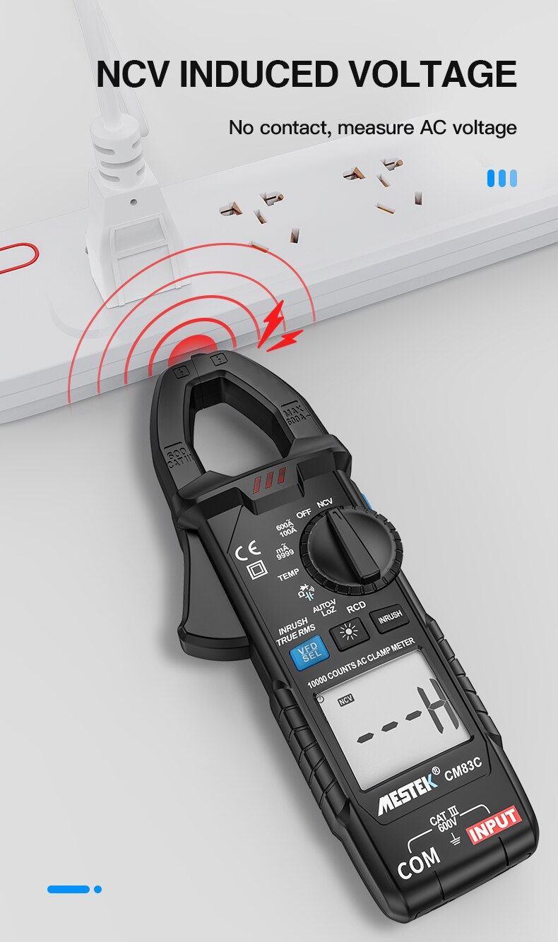 CM83A CM83B CM83C CM83D Digital Clamp Meter