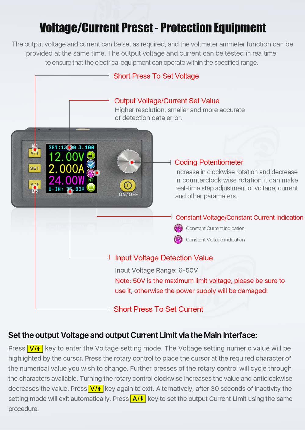 DPH5005 Buck-boost converter 