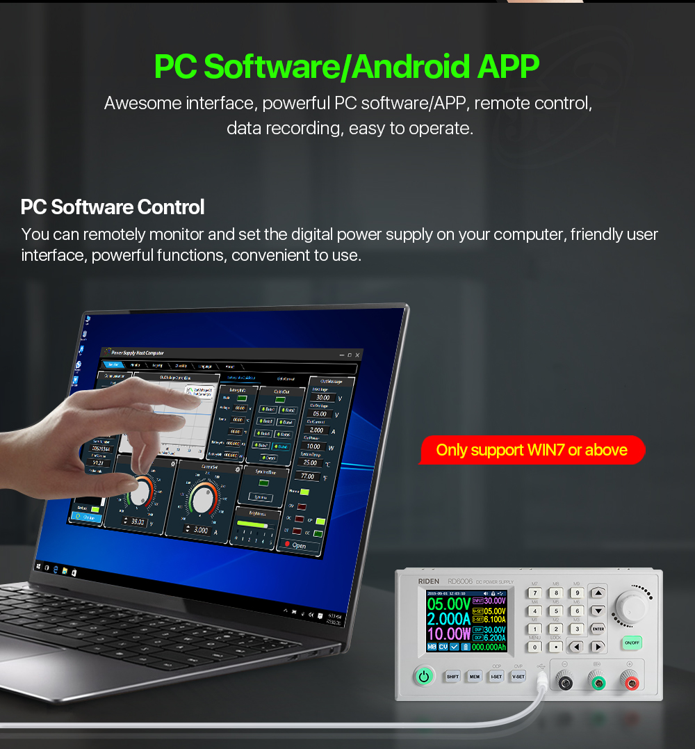 RD6006 RD6006W USB WiFi DC DC Voltage current Step-down