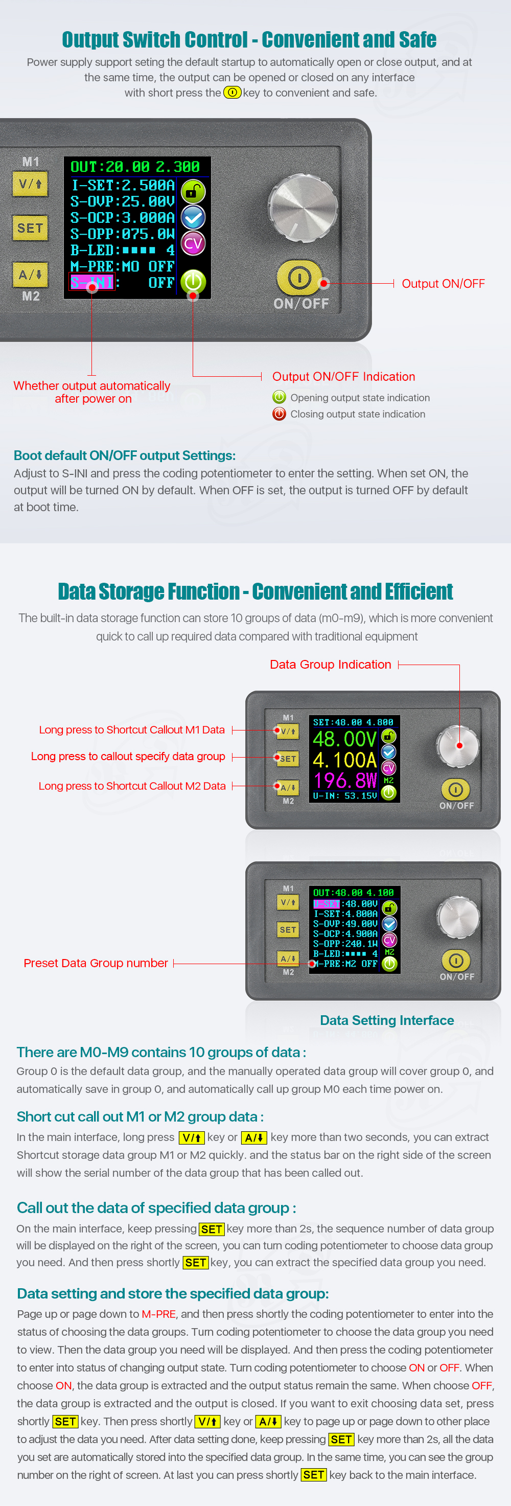 DPS5005 Communication Constant DC - DC Voltage current S