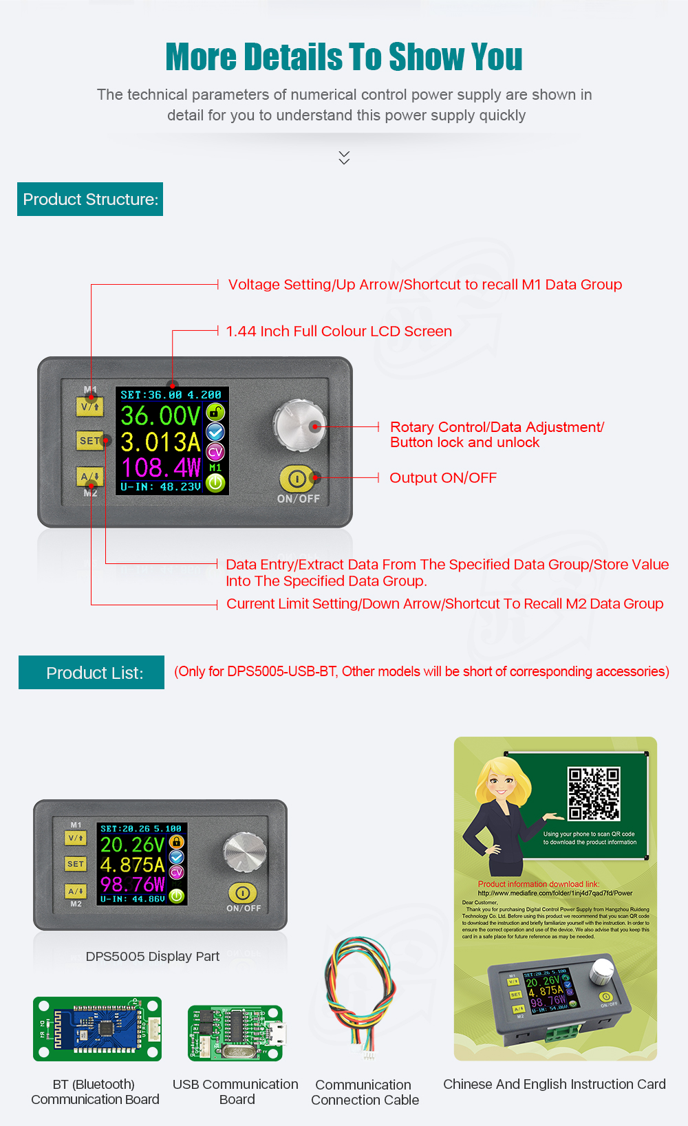 DPS5005 Communication Constant DC - DC Voltage current S