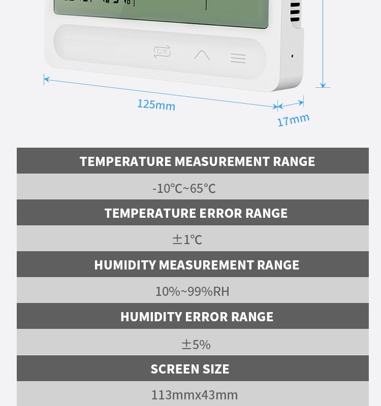 HS-21 Digital Indoor Hygrometer