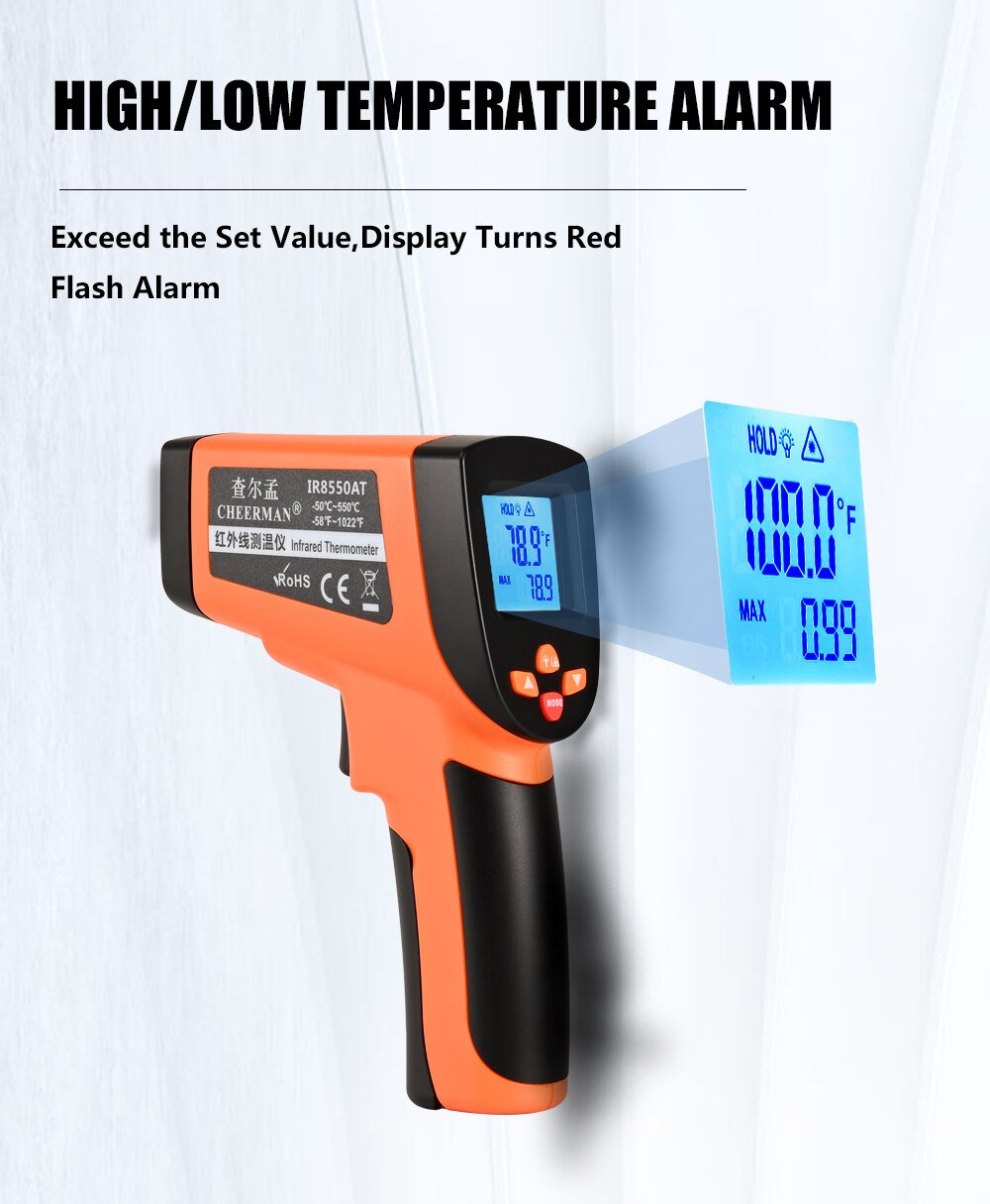 DT8013 DT8550 Digital Infrared Thermometer