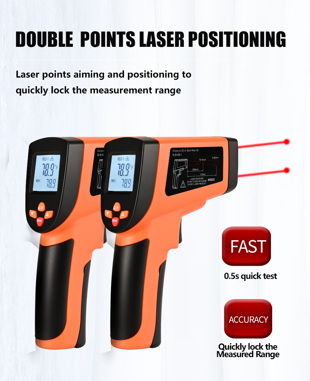 DT8013 DT8550 Digital Infrared Thermometer